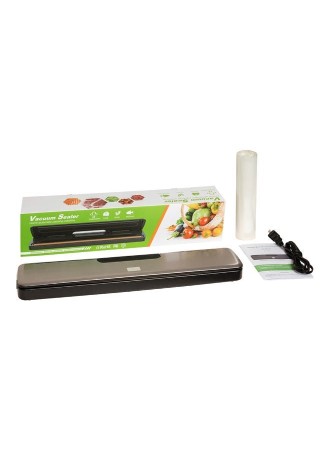 Vacuum Sealer Portable Automatic Air Sealing System For Food Preservation With 20 Bags (JP Plug) multicolour 50*5*10cm