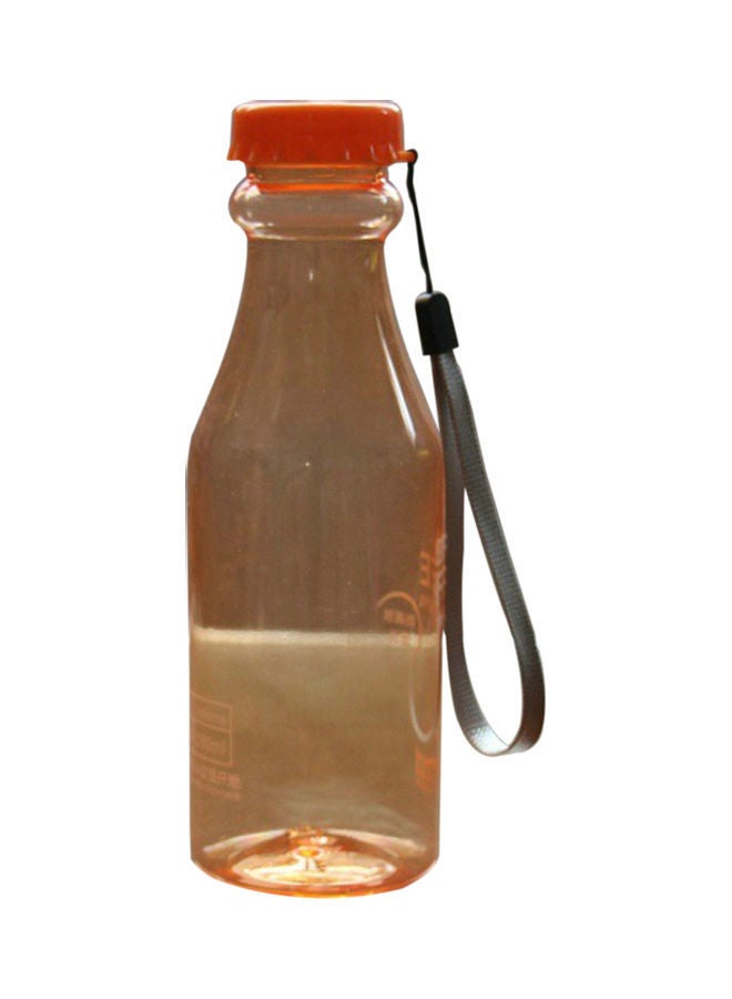 Plastic Large-Capacity Water Bottle Orange