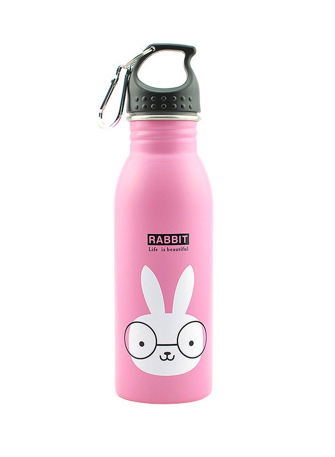 Stainless Steel Water Bottle Pink 500ml