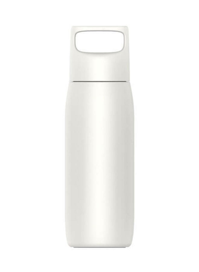 Smart Vacuum Insulation Water Bottle White 450ml