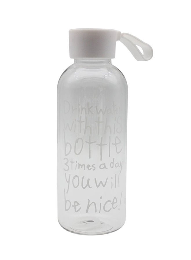 Portable Break Proof Water Bottle 560ML ZM1580402 Transparent