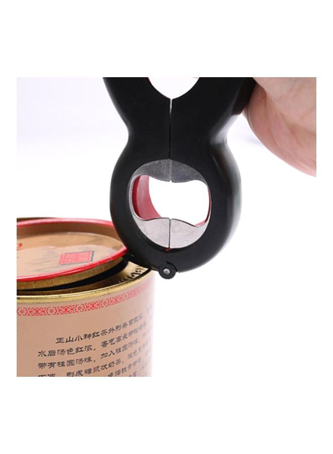 6-In-1 Bottle Opener Black/Red 14.5x6.5centimeter