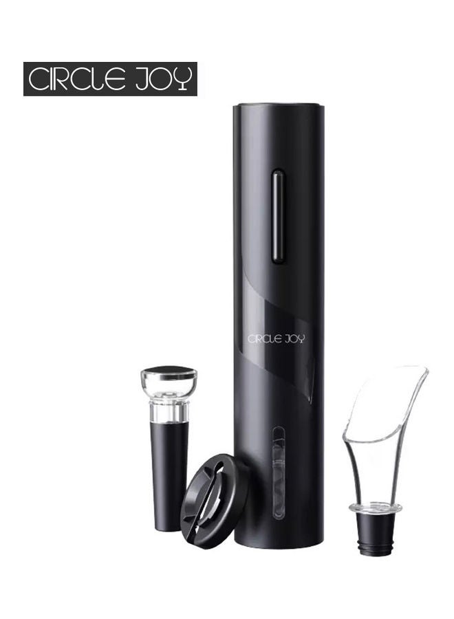 4-In-1 Automatic Electric Wine Opener Black 24.2 x 5.5 9cm