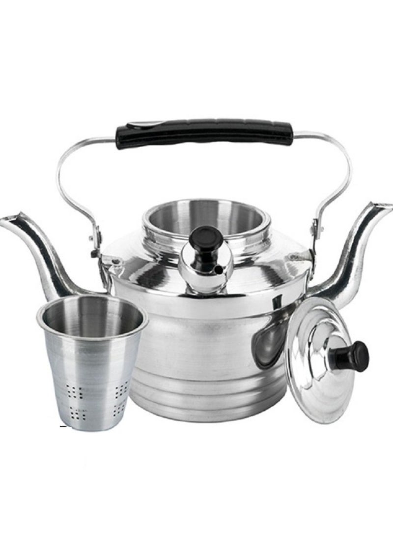 Double Sided Aluminium Teapot Kettle 3.3 Ltr