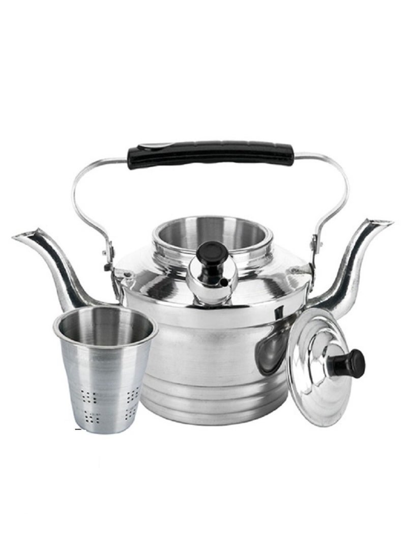 Double Sided Aluminum Teapot Kettle 1.8 Ltr