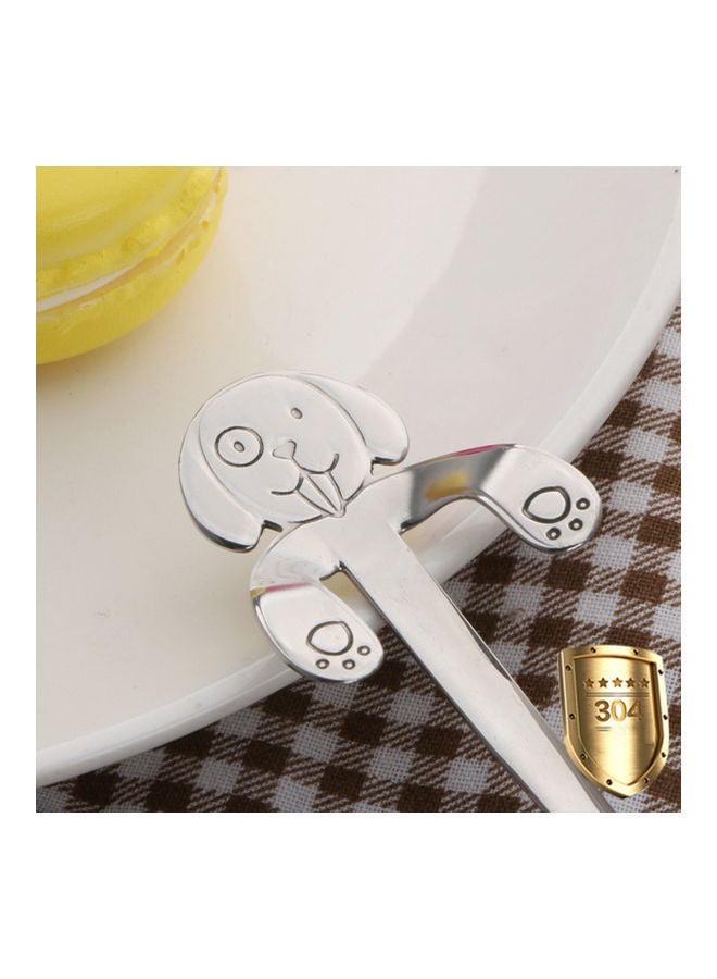 Stainless Steel Hanging Cup Tea Spoon Silver 12x2x3cm