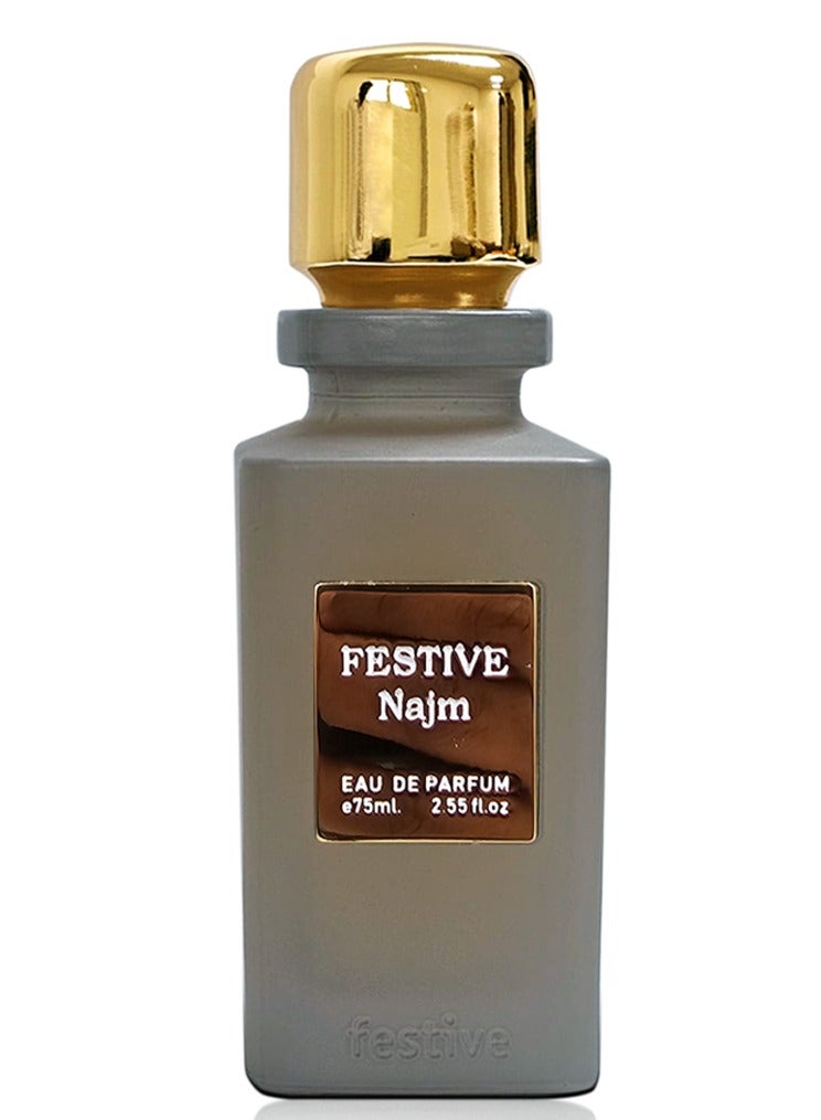 Najm by Festive,Eau De Parfum, Premium Quality Savage Elixir Fragrance for Men 75ml