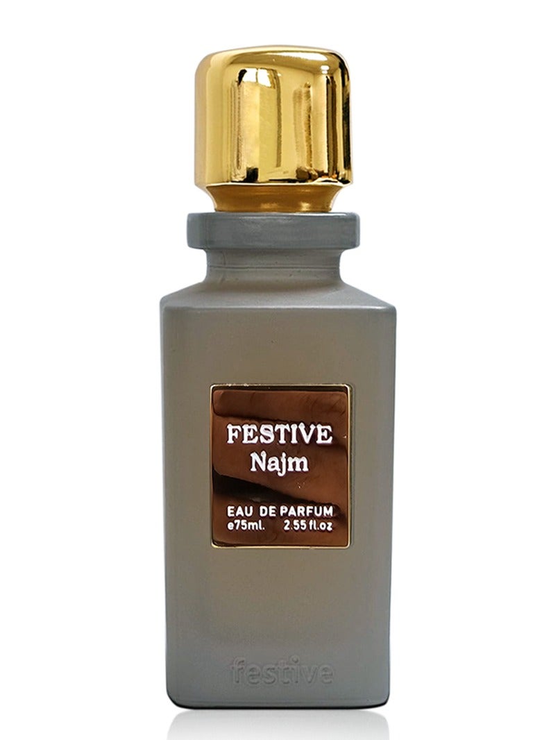 Najm by Festive,Eau De Parfum, Premium Quality Savage Elixir Fragrance for Men 75ml