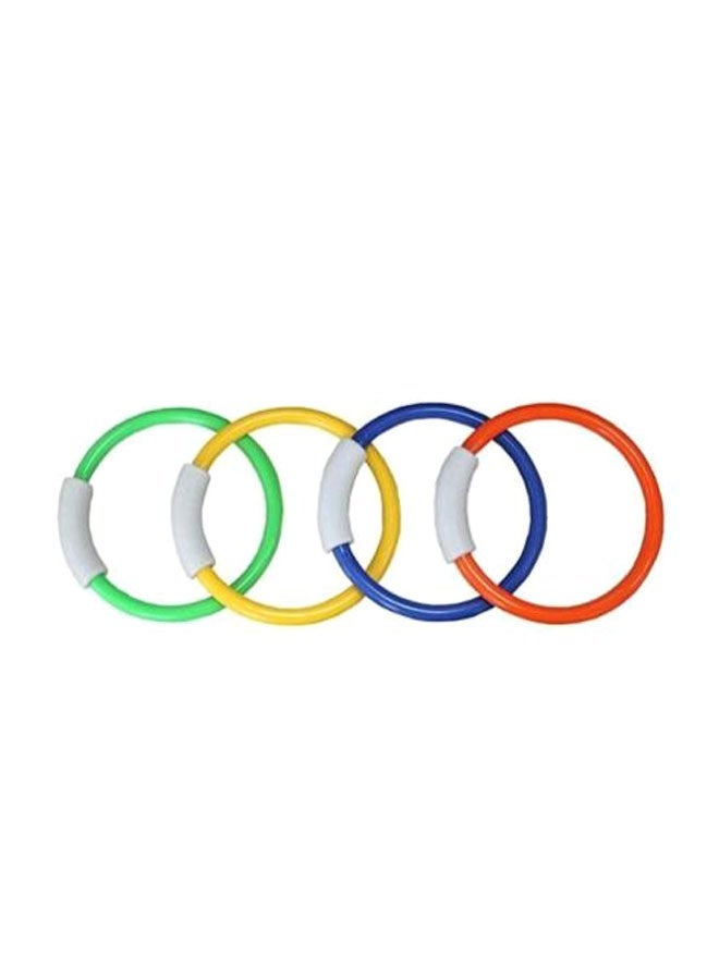 4-Piece Swimming Diving Rings