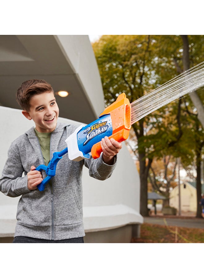 Nerf Super Soaker Rainstorm Water Blaster, Drenching Water Blast, Outdoor Water-Blasting Fun for Kids Teens Adults, Easy Fill and Blast