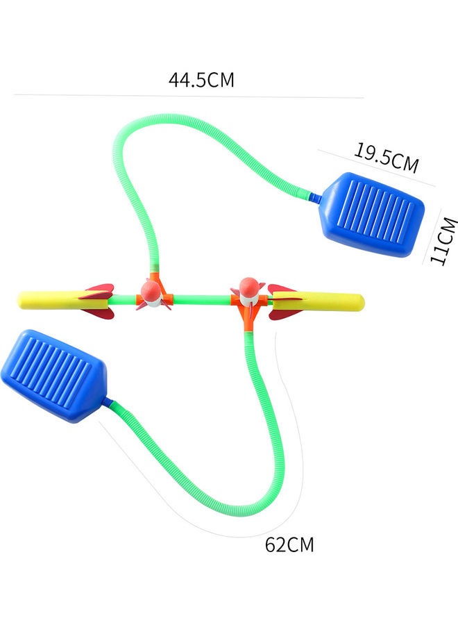 Double Pedal Flying Rocket Toy