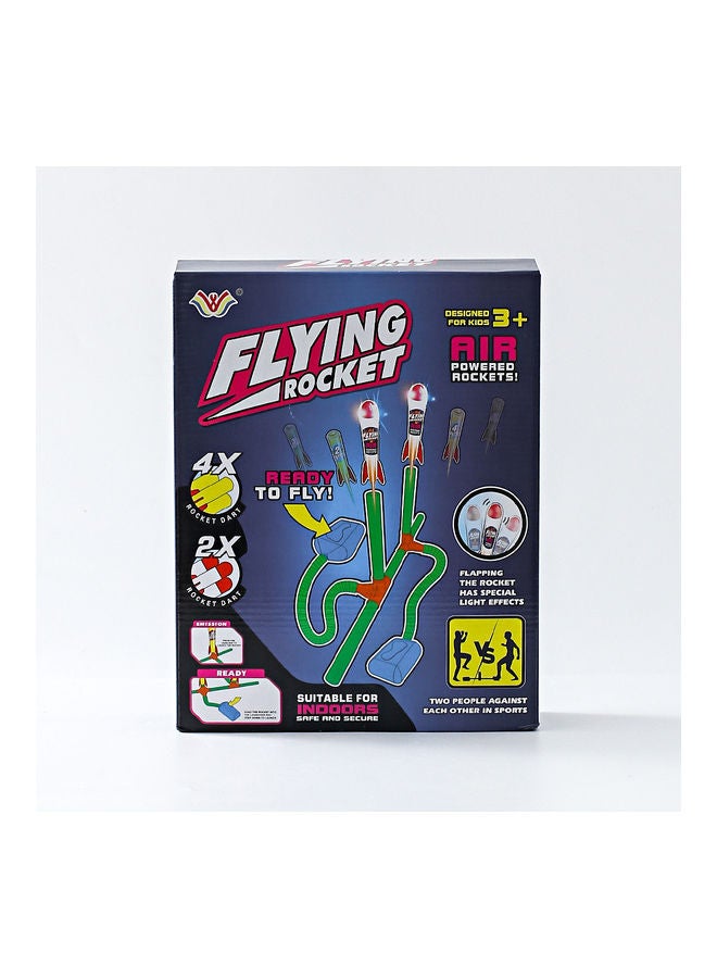 Double Pedal Flying Rocket Toy