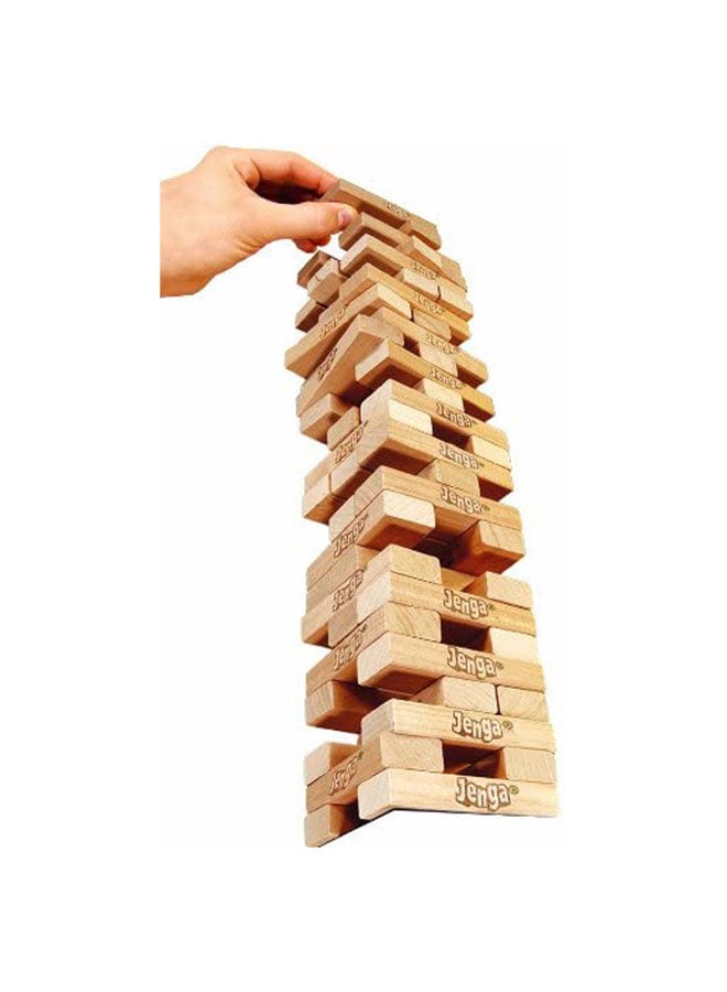 A2120 54-Piece Jenga Puzzle Game Set 6+ Years