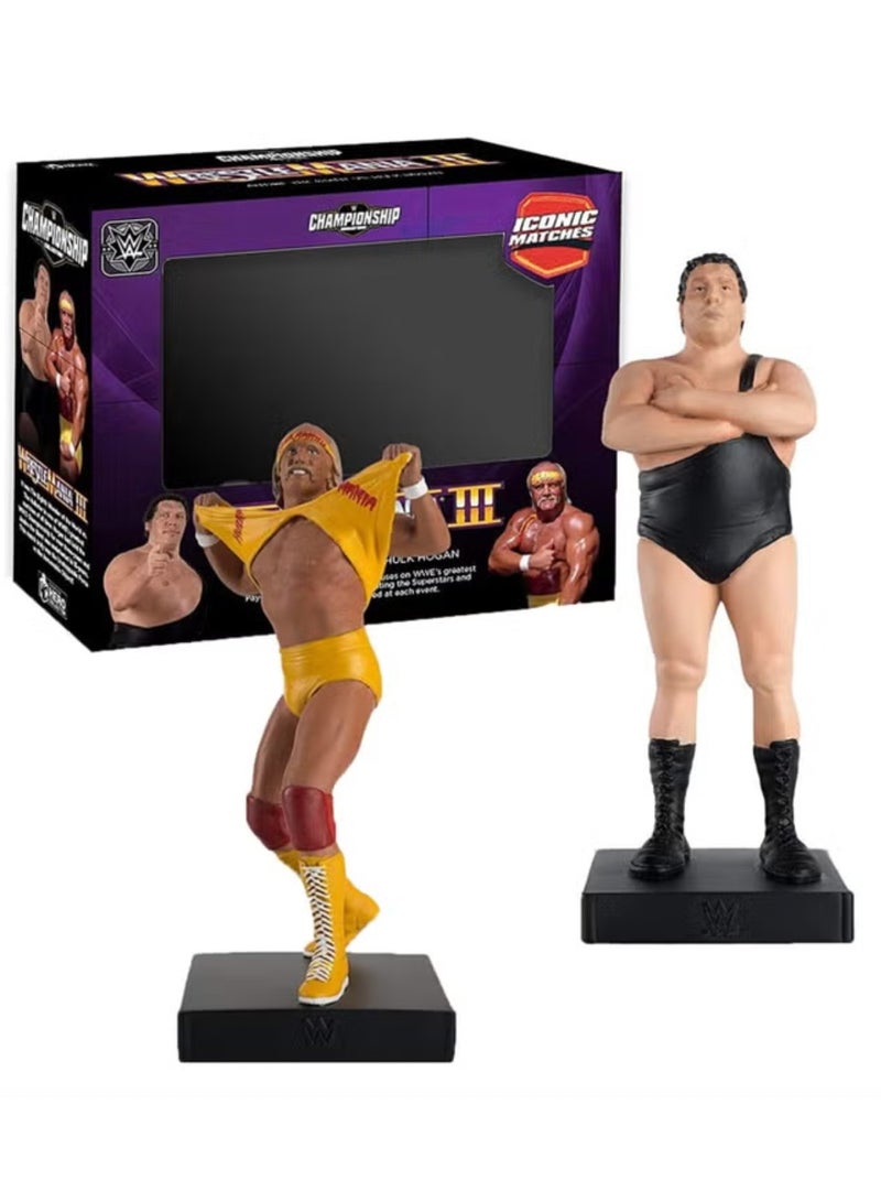 Championship Collection WrestleMania III Andre the Giant Vs Hulk Hogan WWE