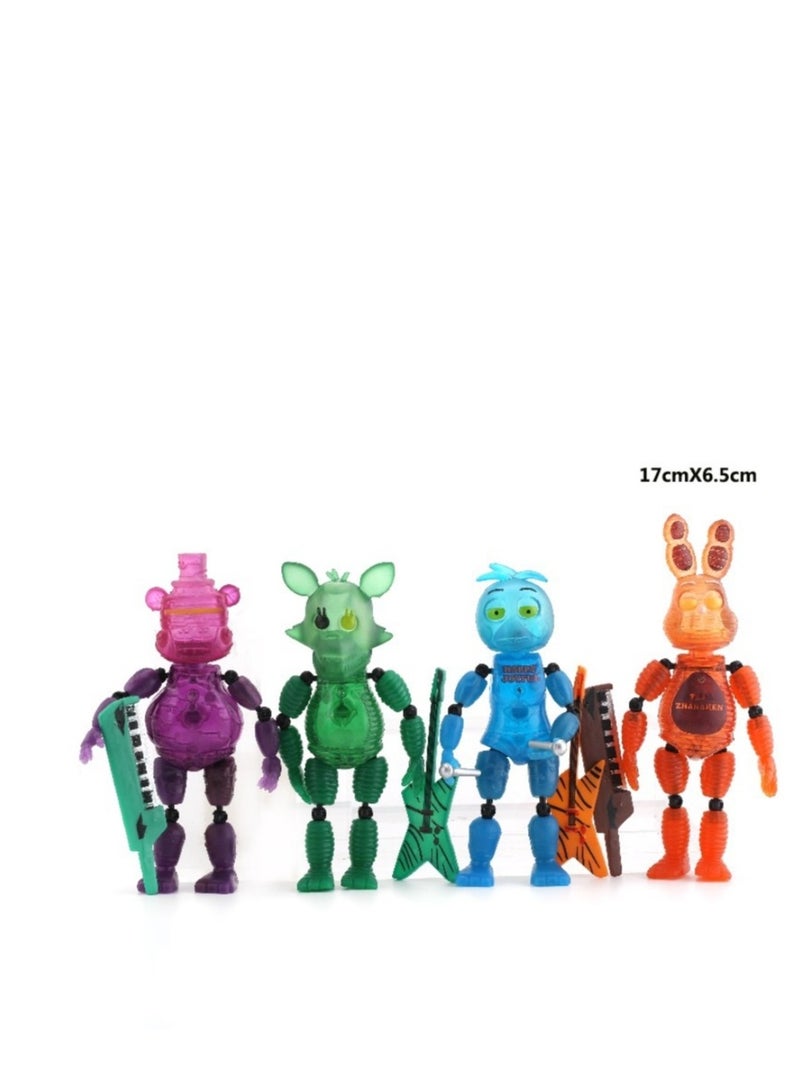 4-Piece Five Nights At Freddy's Theme Toy Set