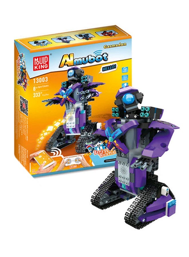 333-Piece App Controlled Almubot Gardamon Robot 20x6.8x28cm