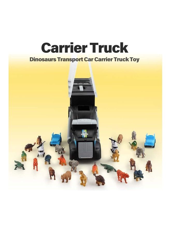 Tykeed Dinosaurs Transport Car Multicolour 50 x 18 10cm