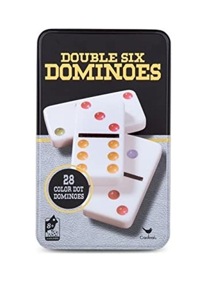 Double Six Color Dot Dominoes