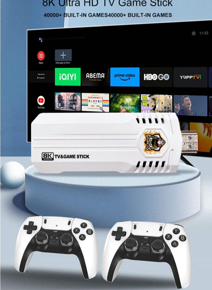 X K8 PRO Game Stick 4K HD TV Retro Classic Video Game Console 64GB 40000 games 3D Gaming Consoles Android 12 tv stick