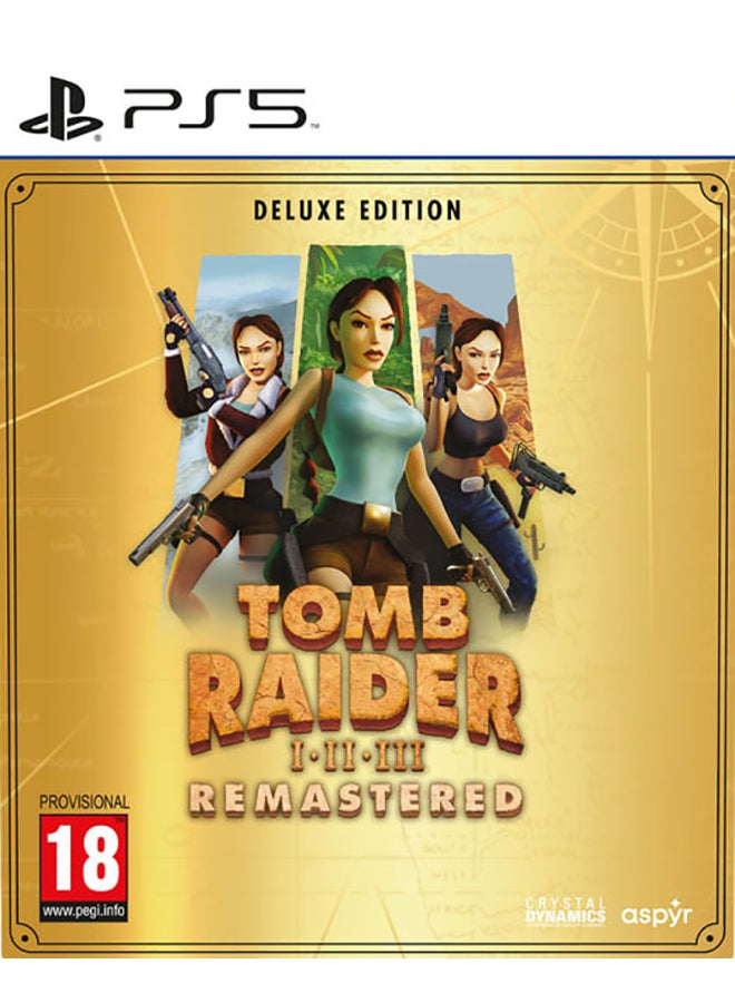 Tomb Raider I-III Remastered Starring Lara Croft: Deluxe Edition - PS5