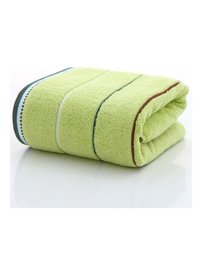 Large Pure Cotton Bath Towel Green 70X140cm