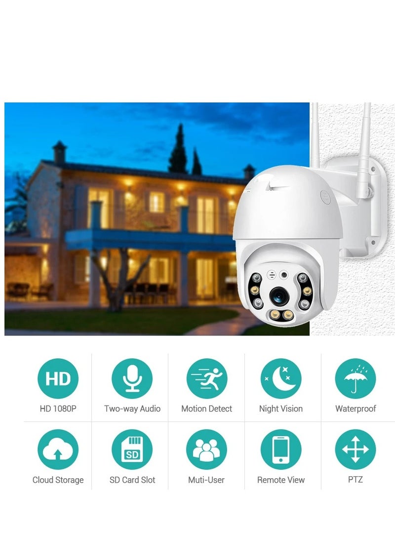 2MP wifi Camera for Home, 360° Surveillance & Security Camera, WIFI Smartphone Connected Camera, Baby Monitor, CCTV Camera for Home Wireless, Indoor Camera with Human Detection, Two-Way Talk