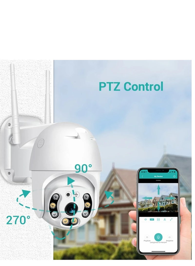 2MP wifi Camera for Home, 360° Surveillance & Security Camera, WIFI Smartphone Connected Camera, Baby Monitor, CCTV Camera for Home Wireless, Indoor Camera with Human Detection, Two-Way Talk