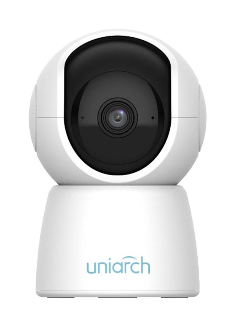 Uniarch 4MP Indoor Pan & Tilt Wi-Fi Camera, Human Body Detection, Auto Tracking, Built-in Microphone, Edge Storage, IR nigh vision up to 10 meter, Supports 256GB Micro SD card, Wi-fi | Uho-S2-M4