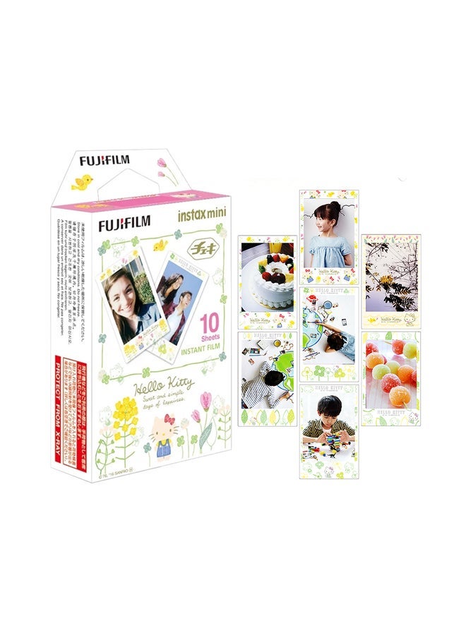 10-Piece Instax Mini Photo Paper Film Multicolour