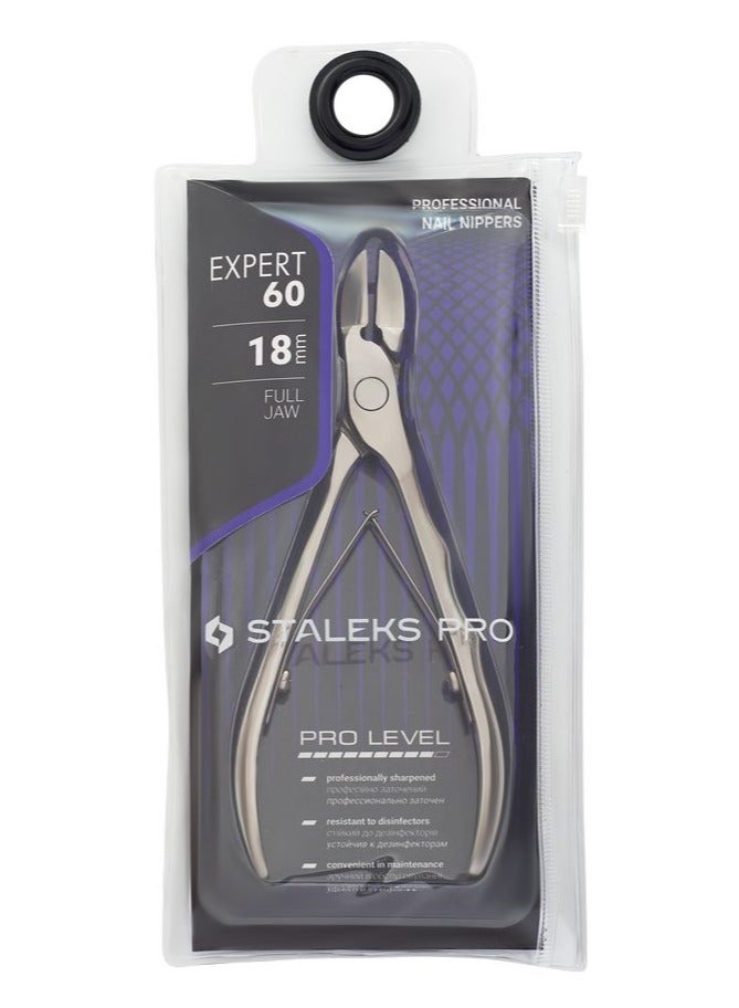 Professional Nail Nippers - EXPERT 60 | 18 mm