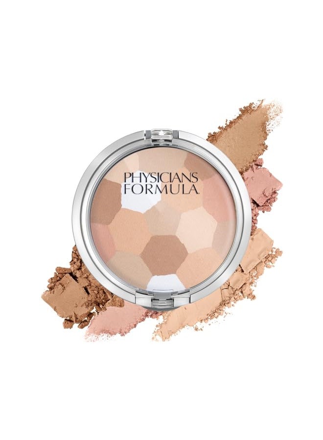 Physicians Formula Setting Powder Palette Multi-Colored Pressed Finishing Powder, Natural Coverage, Buff, Dermatologist Tested, Clinicially Tested