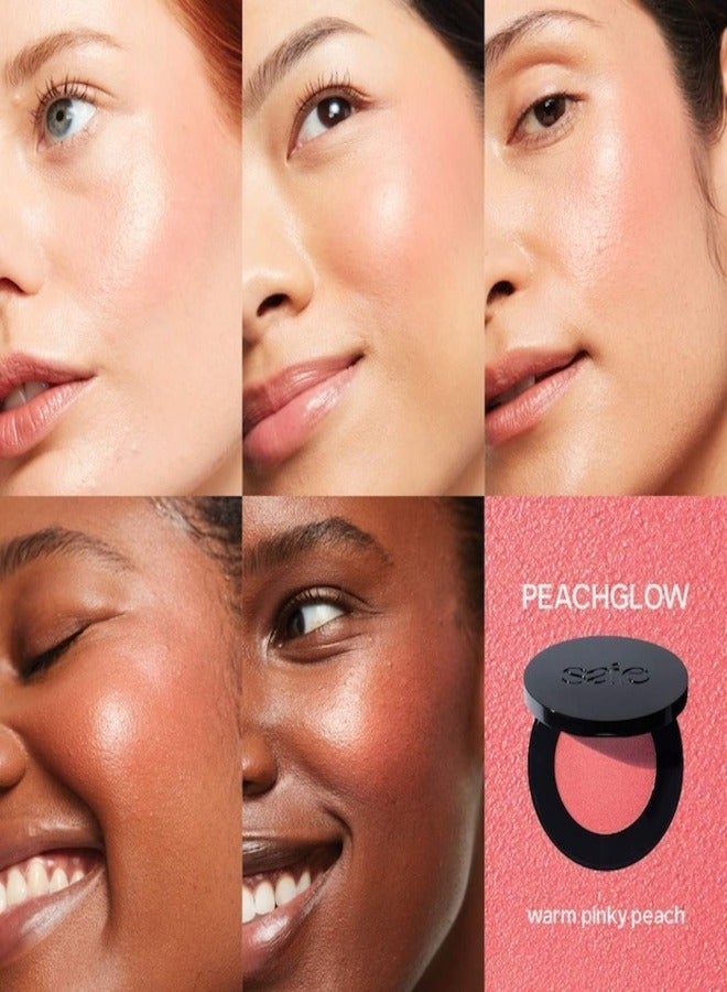 Saie Glow Sculpt Multi-Use Cream Blush & Highlighter - Peachglow - warm pink peach 5.8g