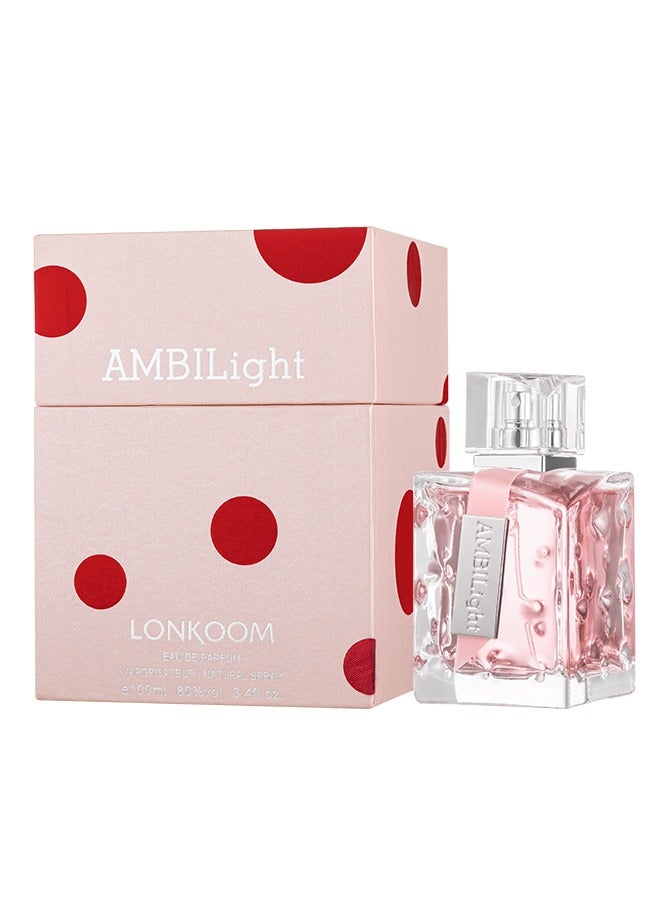 LONKOOM AMBILIGHT(PINK) EDT For women 100ML