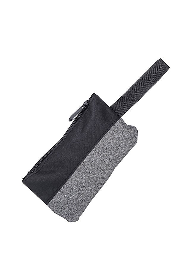 3 Piece Multifunctional Bags Set Grey/Black