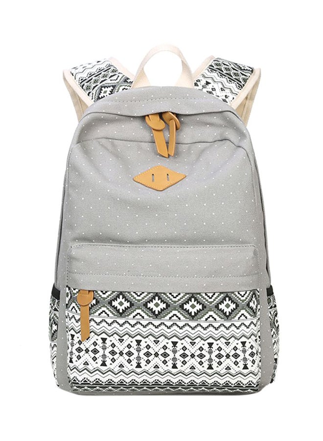 New Style Backpack Grey/White