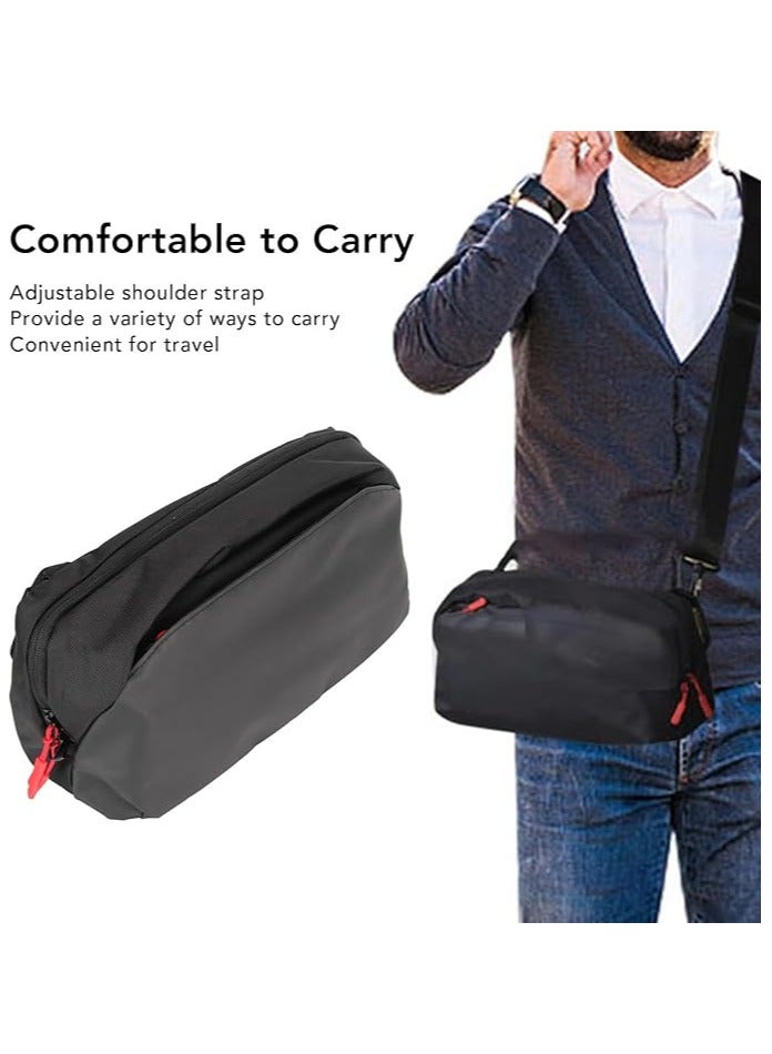 Carrying Case Bag for ROG Ally for Steam Deck, Gaming Console Protective Travel Shoulder Bag, Handheld Console Accessories Storage, Soft Lining, Large Capacity