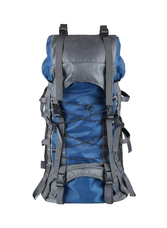 Waterproof Hiking Backpack Blue/Grey