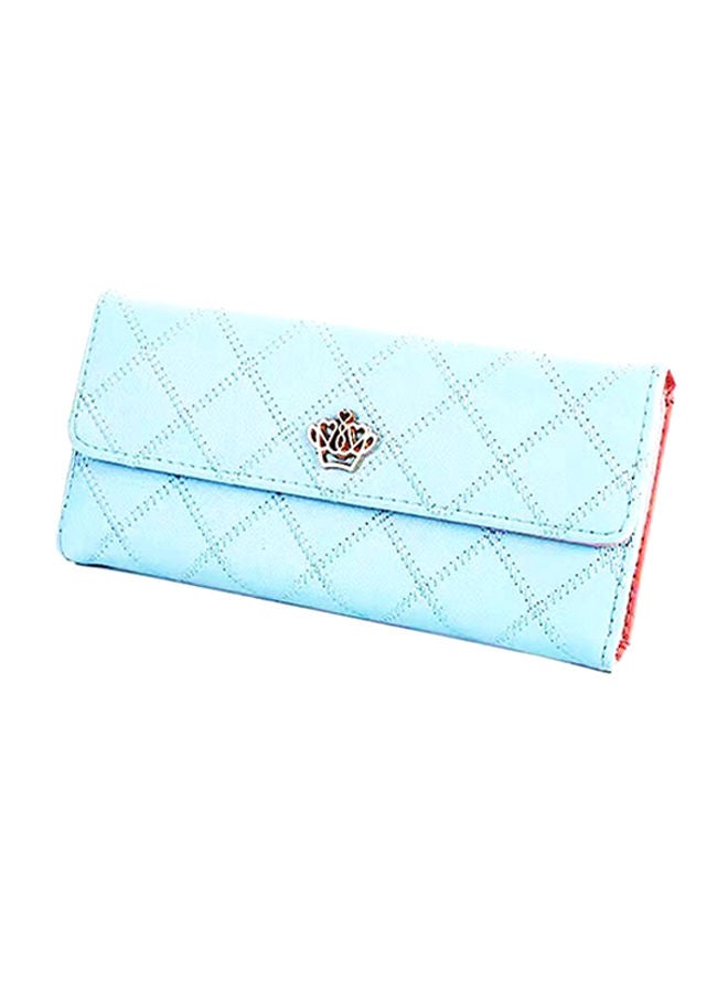 Sleek Lightweight Casual Wallet Blue