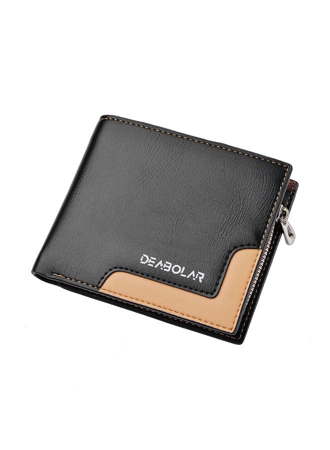 Comfortable And Stylish Long Wallet Black/Beige