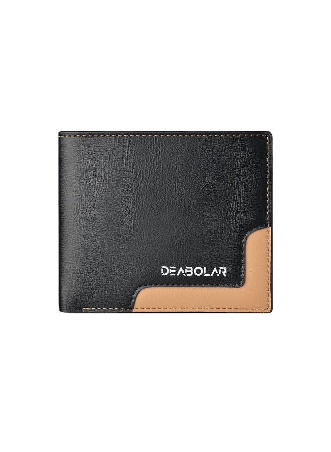 Comfortable And Stylish Long Wallet Black/Beige