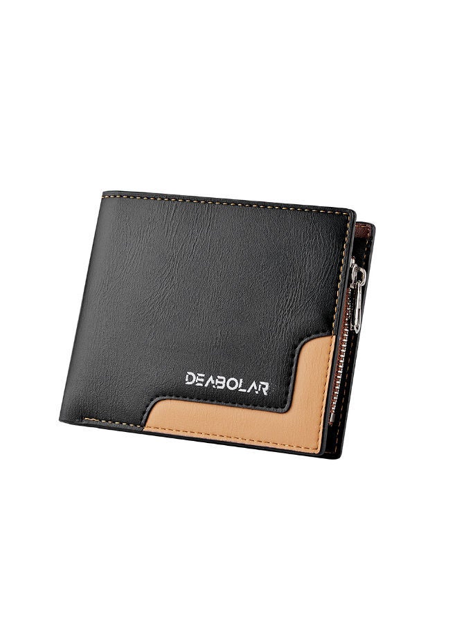 Comfortable And Stylish Long Wallet Black/Beige