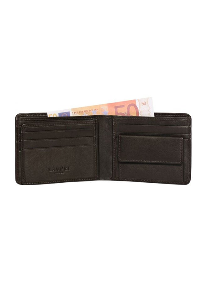 Genuine Leather Designer Wallet Brown