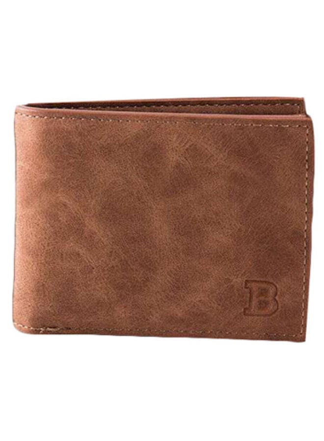 Comfortable Casual Wallet Brown