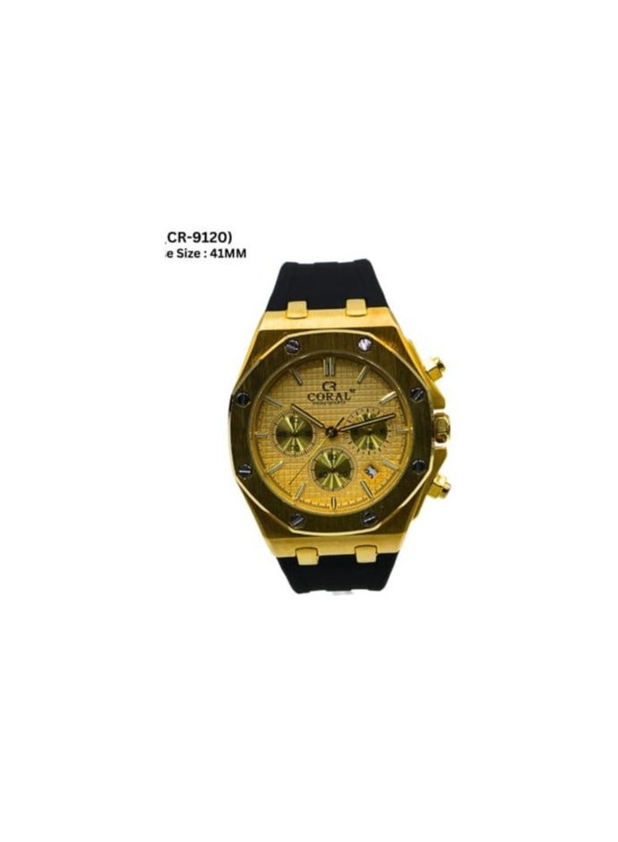 MEN RUBBER STRIP WATCH