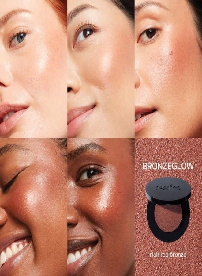 Saie Glow Sculpt Multi-Use Cream Blush & Highlighter - Bronzeglow - rich red bronze 5.8g