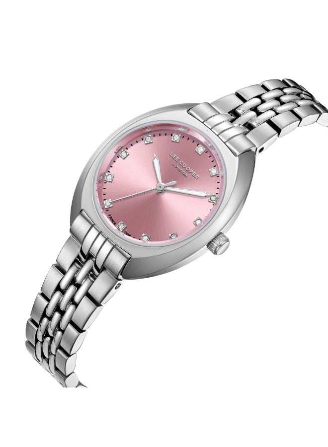 LEE COOPER Women Analog Pink Smart Watch - LC07989.300