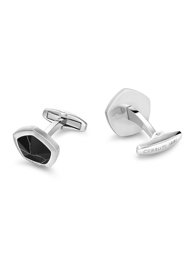 Cerruti 1881 Cufflinks for Men in Silver