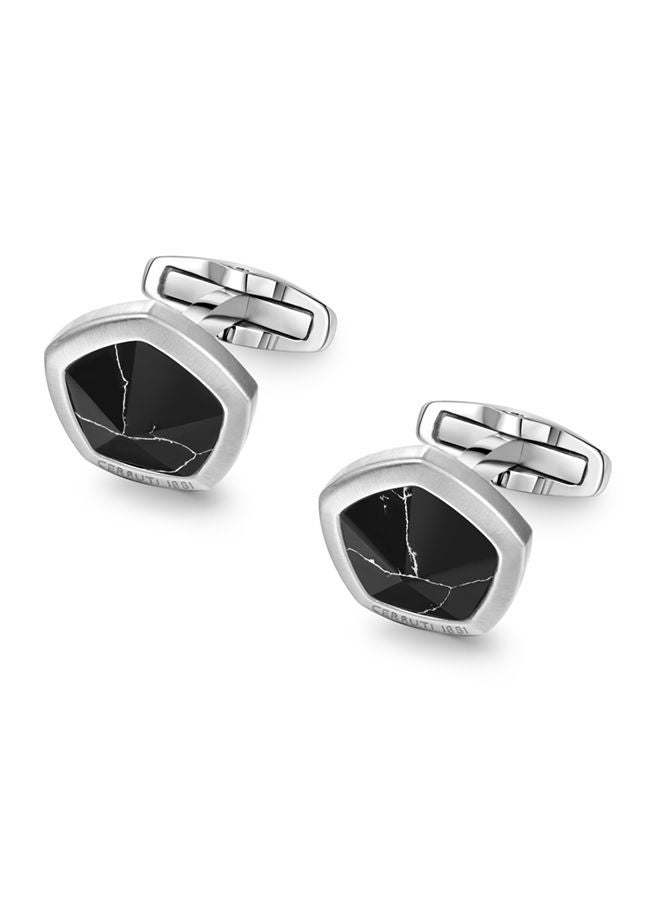 Cerruti 1881 Cufflinks for Men in Silver