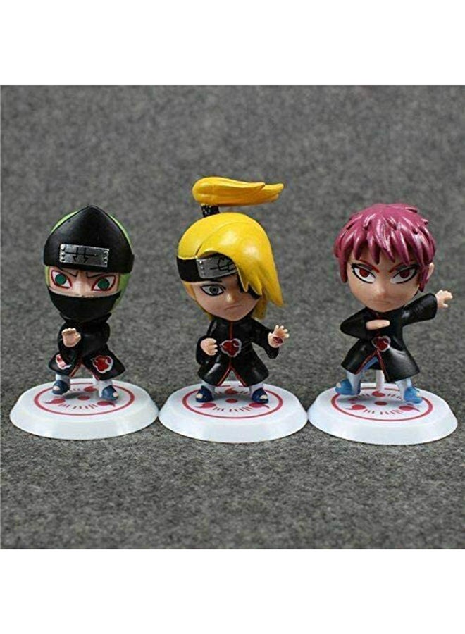 11-Piece Stylish Mini Model Of Naruto