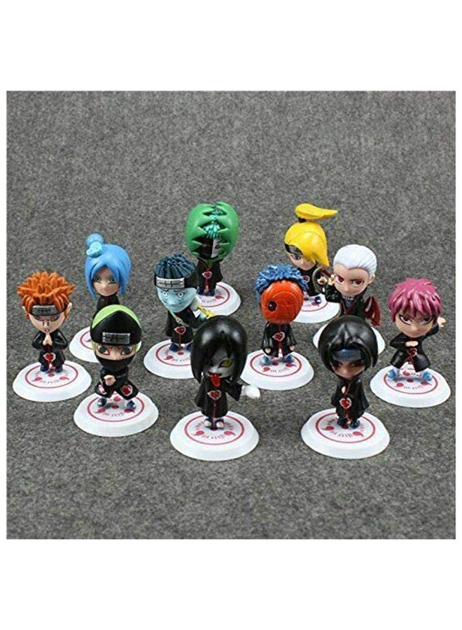 11-Piece Stylish Mini Model Of Naruto